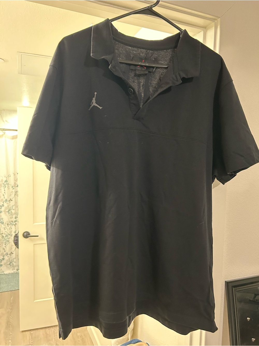 Jordan Men's Black Polo